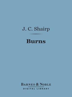 cover image of Burns (Barnes & Noble Digital Library)
